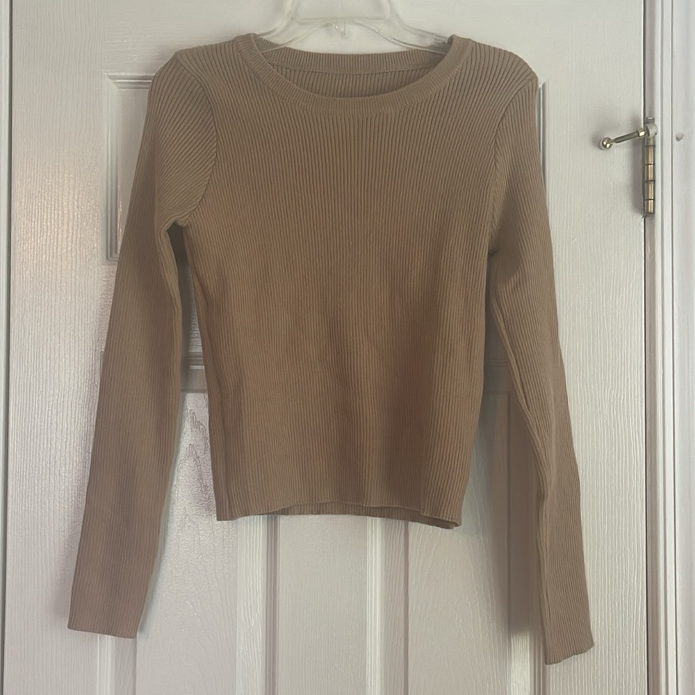 Women's Sweater Set (3) - Pink, Burgundy, and Tan - Picture 2 of 4